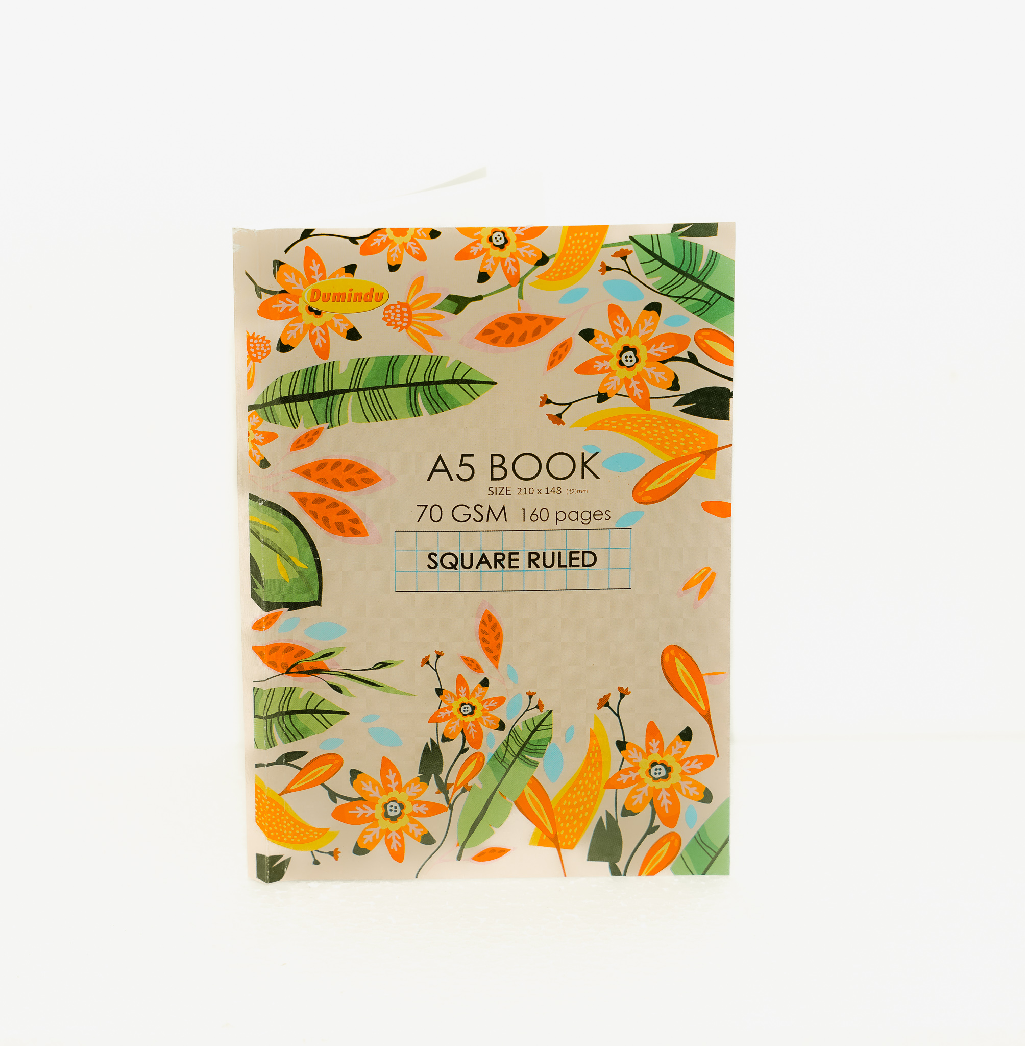 DUMINDU A5 160 Pages Exercise book (Square rule)