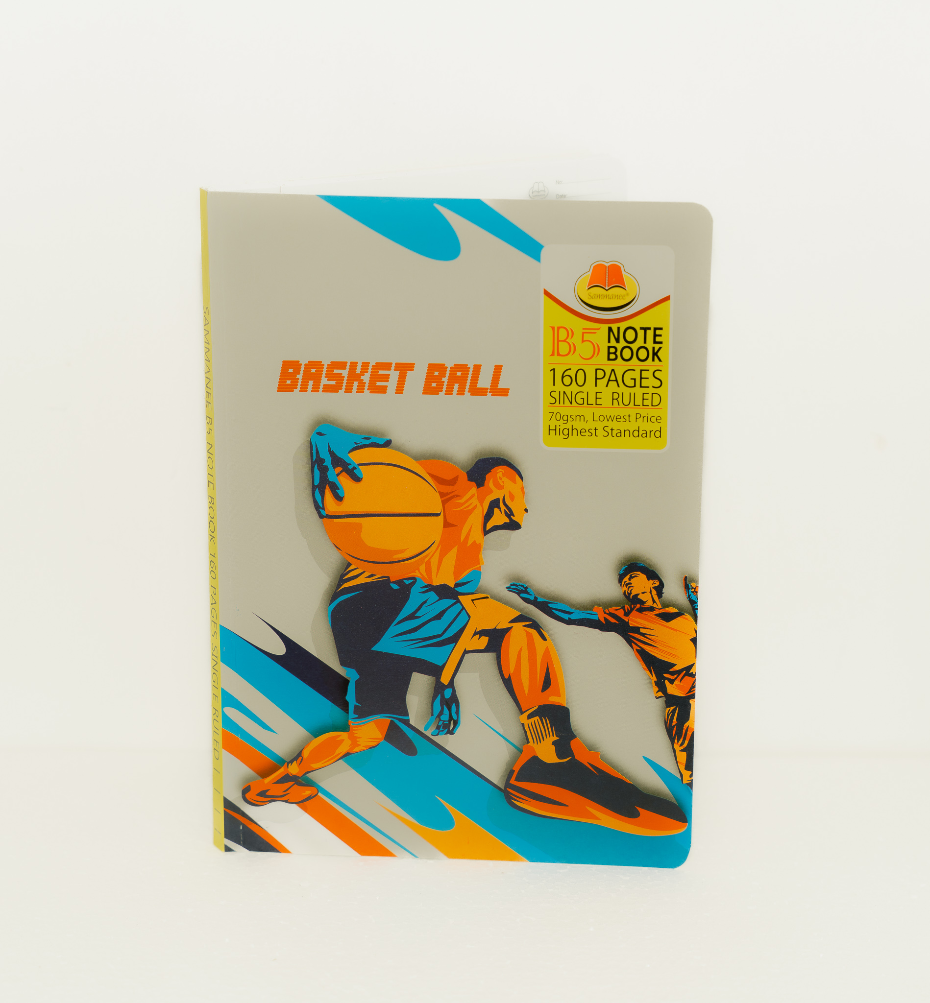 SAMMANEE B5 160 Pages Exercise book (Single rule)