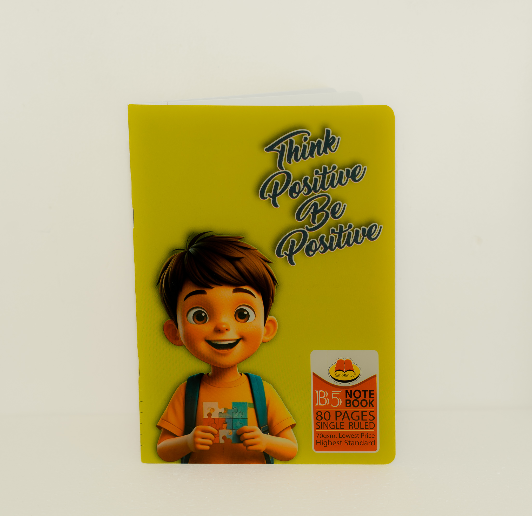 SAMMANEE B5 80 Pages Exercise book (Single rule)