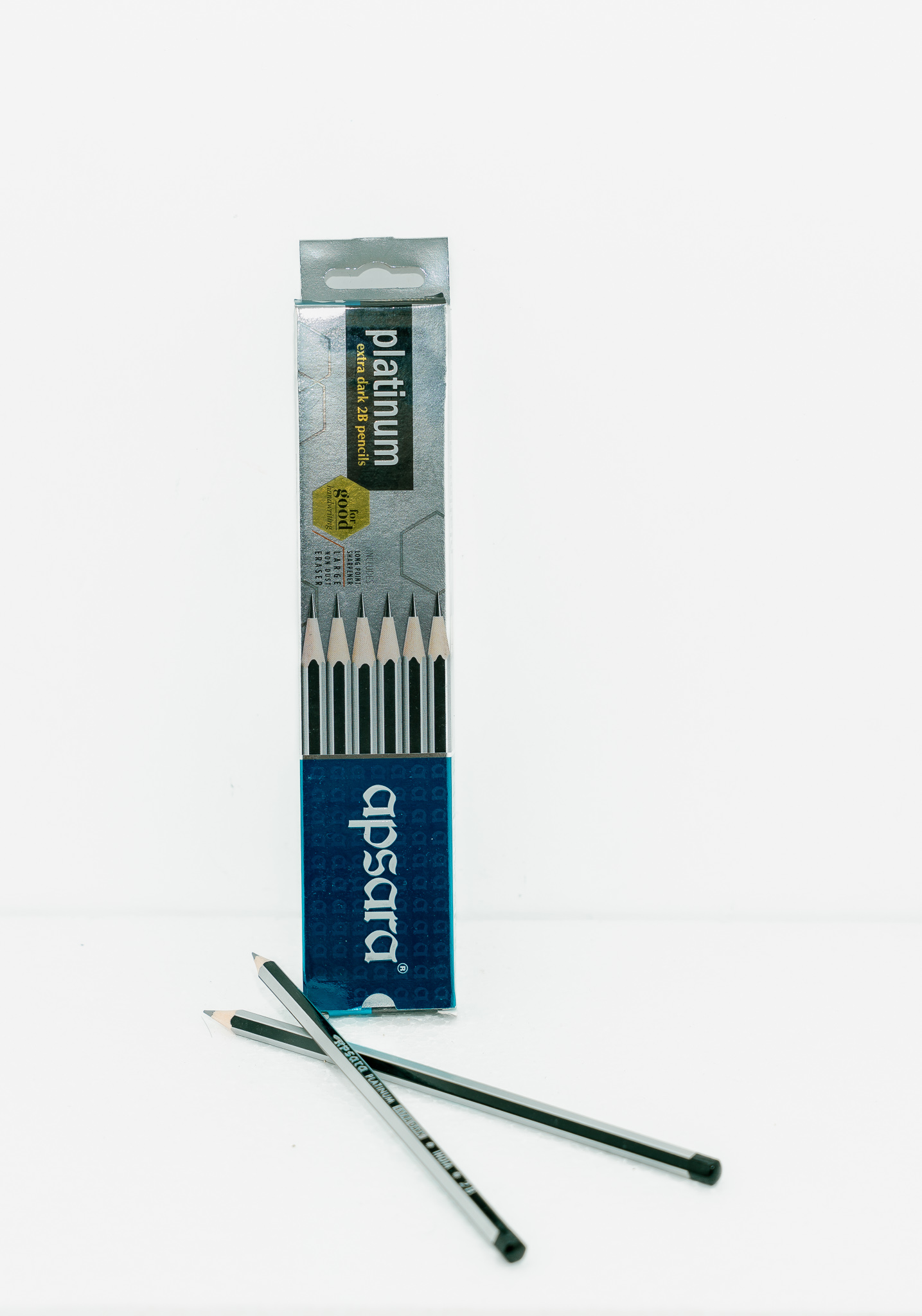APSARA Platinum Extra Dark 2B Pencils