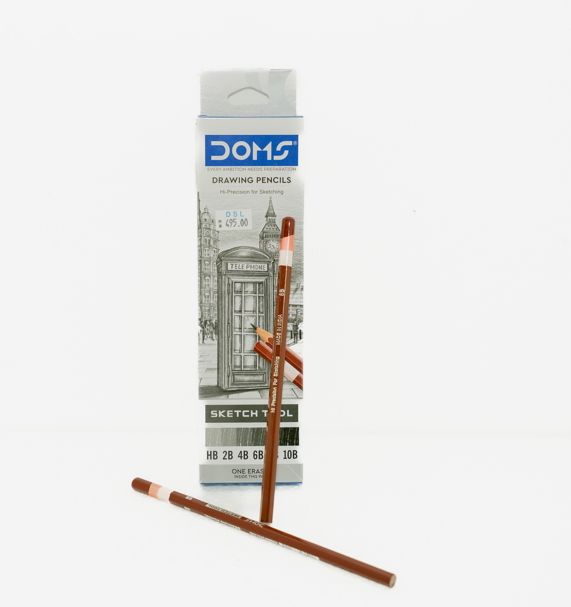 Doms Skech Tool Box (Drawing Pencils)