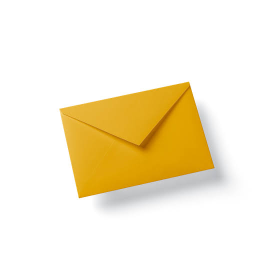 Envelope 6 x 4 (Yellow)